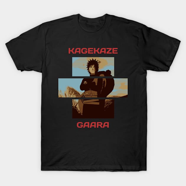 Kagekaze Gaara T-Shirt by creamypaw design